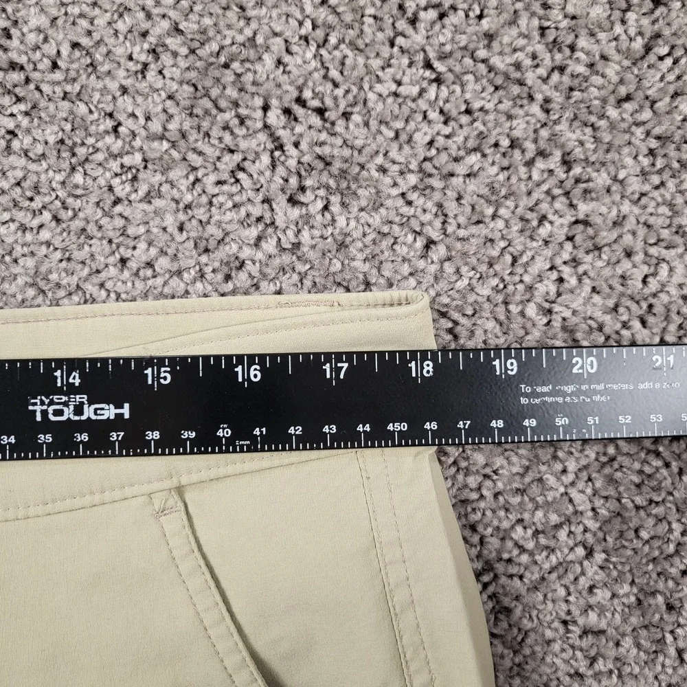 Eddie Bauer Travex‎ Mens 35x32 Khaki Tan Nylon Stretch Tactical Pants 13807889
